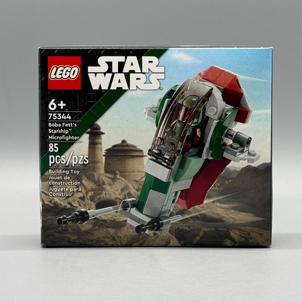 Lego Star Wars #75344 Boba Fett's Starship Microfighter Retired Brand New Sealed